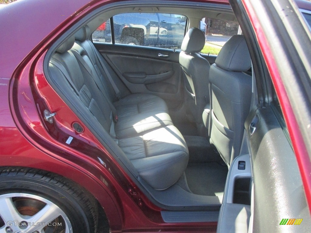 2005 Accord EX-L Sedan - Redondo Red Pearl / Black photo #18