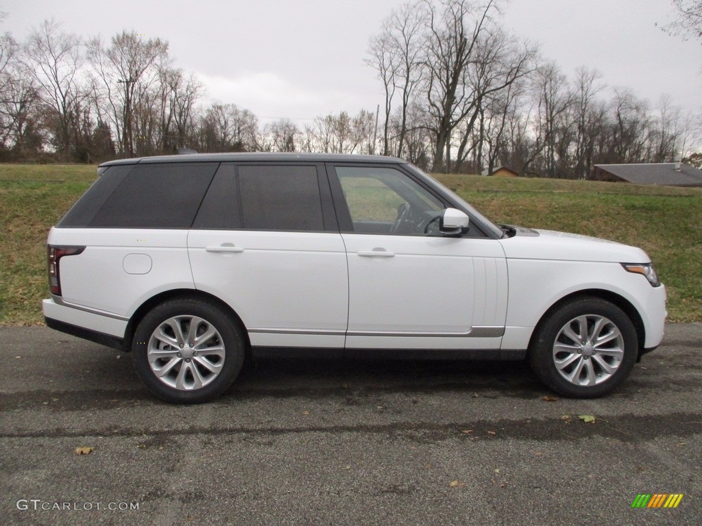 2017 Range Rover HSE - Fuji White / Ebony/Ebony photo #2