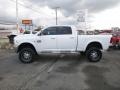 2012 Bright White Dodge Ram 2500 HD Laramie Longhorn Crew Cab 4x4  photo #2