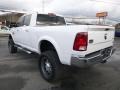 2012 Bright White Dodge Ram 2500 HD Laramie Longhorn Crew Cab 4x4  photo #3