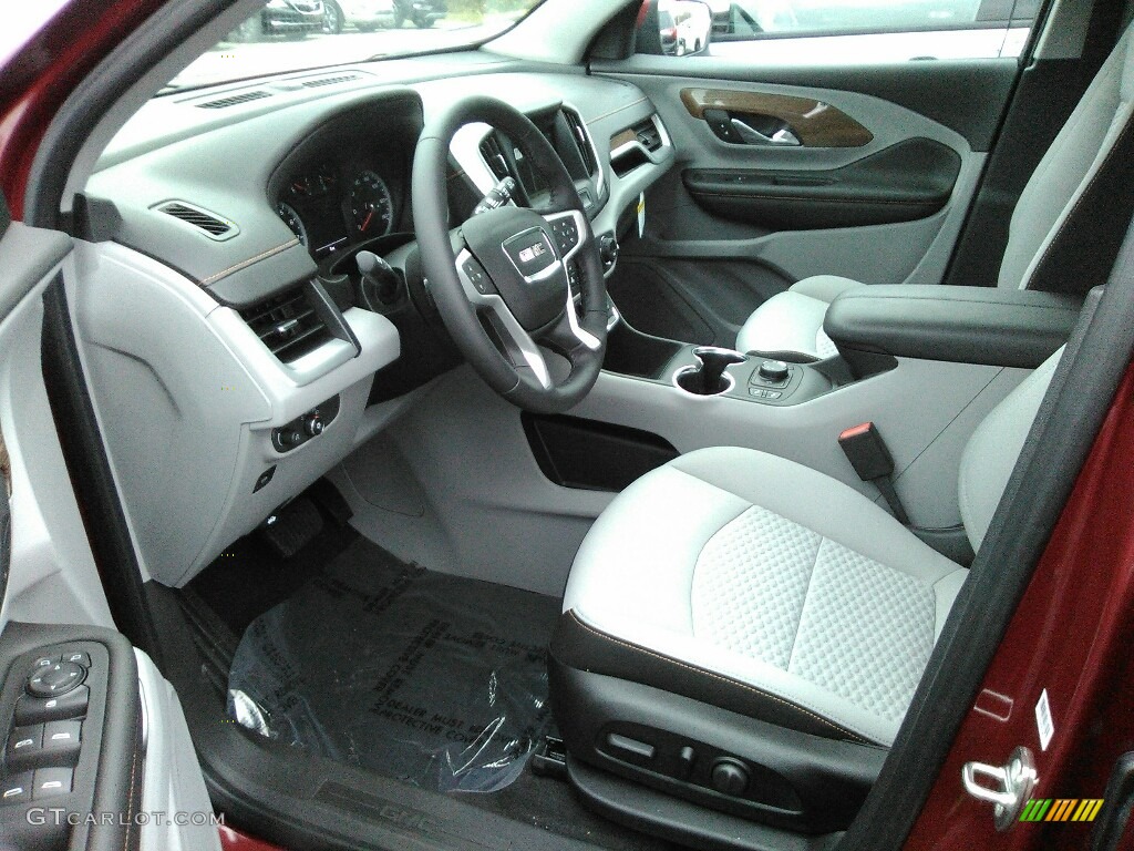 Medium Ash Gray/­Jet Black Interior 2018 GMC Terrain SLE Photo #123930700
