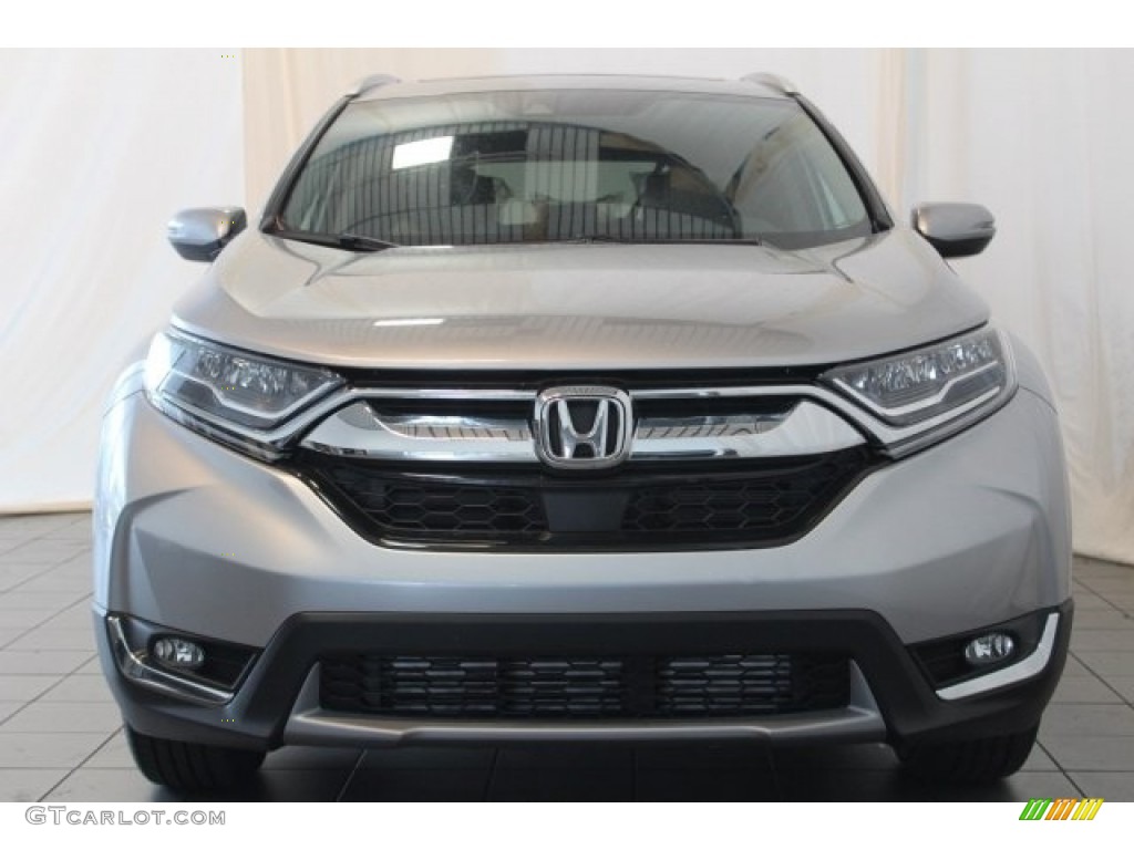 2018 CR-V Touring - Lunar Silver Metallic / Gray photo #3