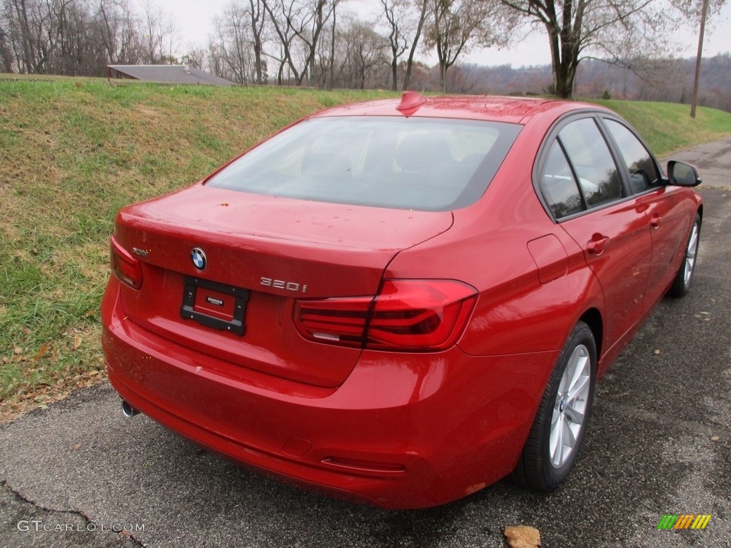 2018 3 Series 320i xDrive Sedan - Melbourne Red Metallic / Black photo #3