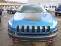 2018 Hydro Blue Pearl Jeep Cherokee Trailhawk 4x4  photo #8