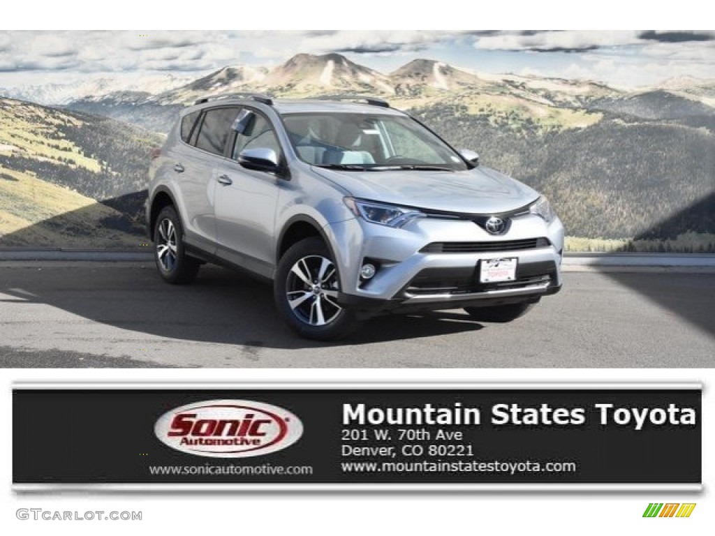 Silver Sky Metallic Toyota RAV4