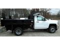 Summit White - Silverado 3500HD Work Truck Regular Cab 4x4 Photo No. 4