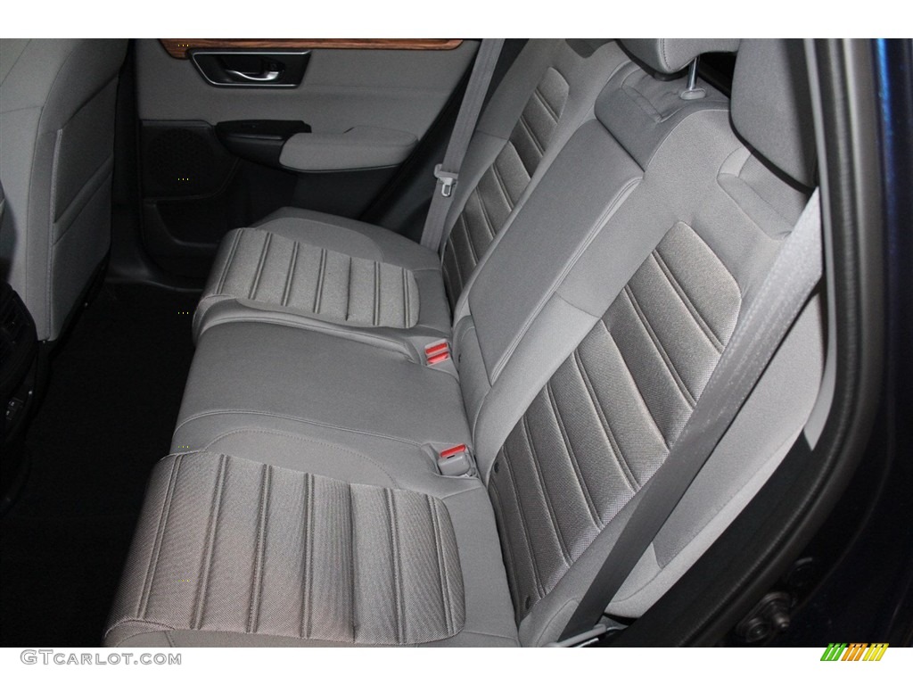 2018 CR-V EX - Obsidian Blue Pearl / Gray photo #22