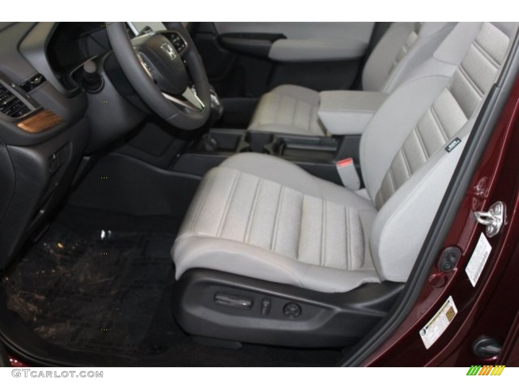 2018 CR-V EX - Basque Red Pearl II / Gray photo #11