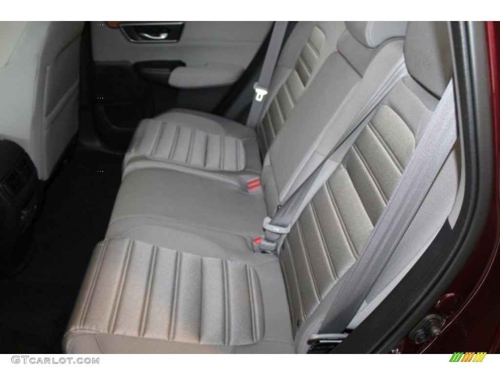 2018 CR-V EX - Basque Red Pearl II / Gray photo #23
