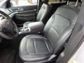 Ebony Black 2017 Ford Explorer Limited 4WD Interior Color
