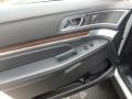 Ebony Black 2017 Ford Explorer Limited 4WD Door Panel