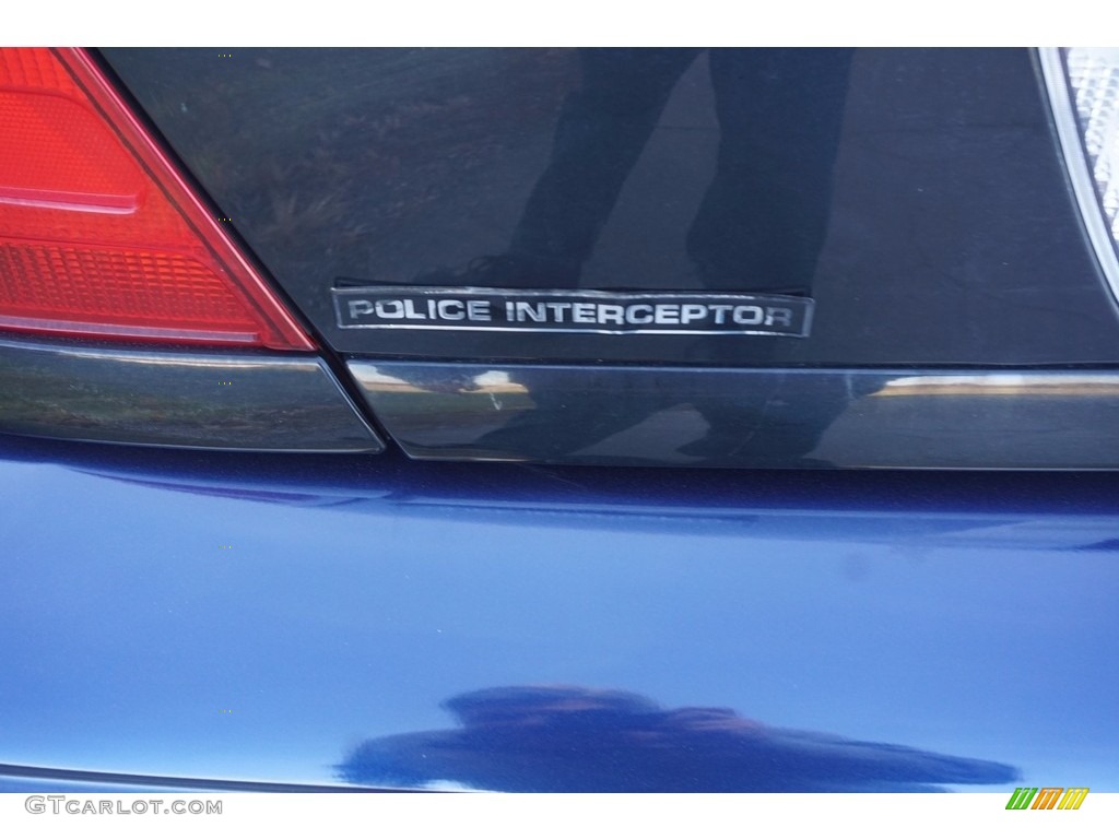 2005 Crown Victoria Police Interceptor - Dark Blue Pearl Metallic / Light Flint photo #31