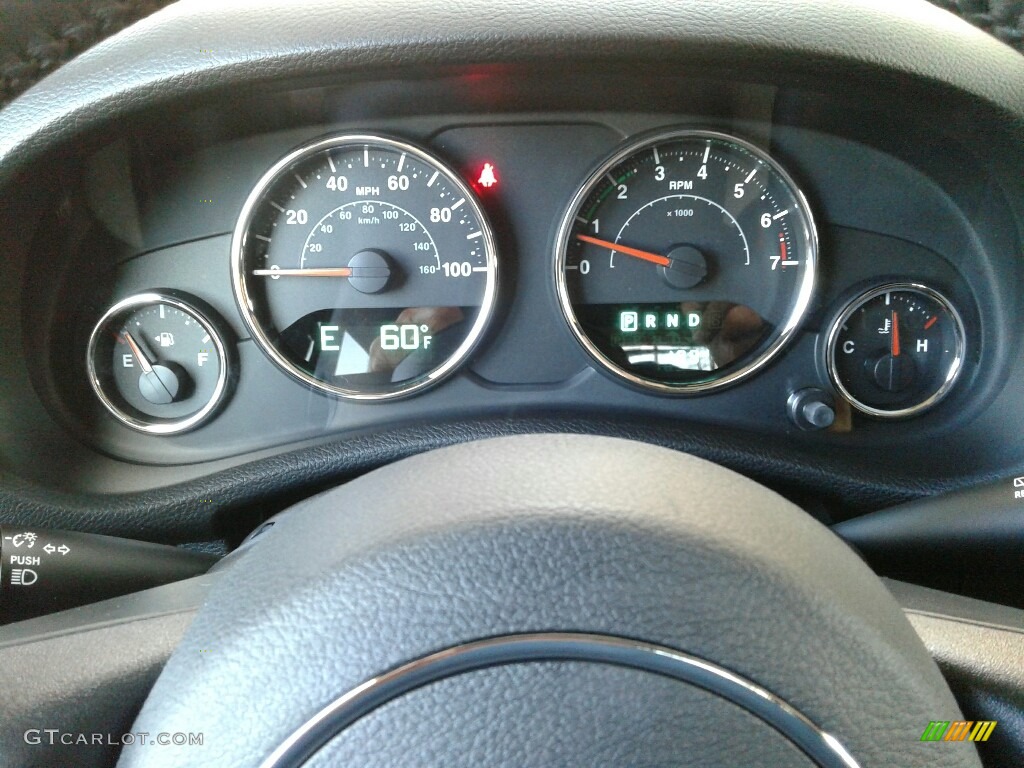 2018 Jeep Wrangler Unlimited Sport 4x4 Gauges Photo #123935239