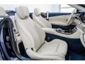 Macchiato Beige/Yacht Blue 2018 Mercedes-Benz E 400 Convertible Interior Color