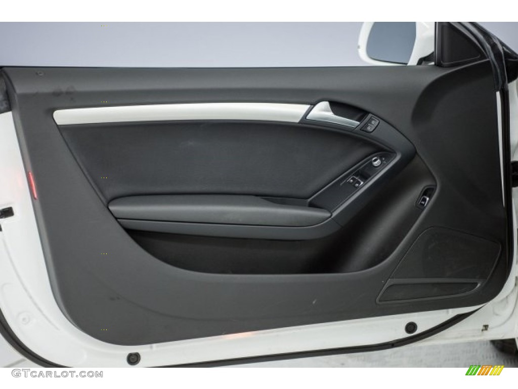 2014 A5 2.0T quattro Coupe - Ibis White / Black photo #19