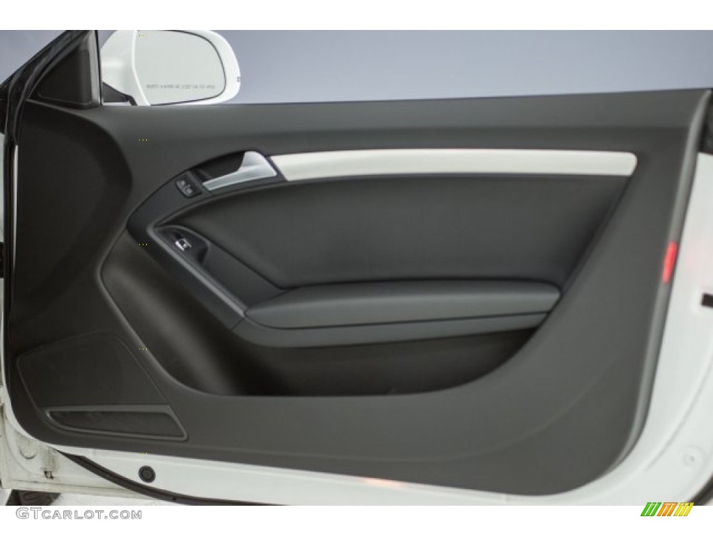 2014 A5 2.0T quattro Coupe - Ibis White / Black photo #21