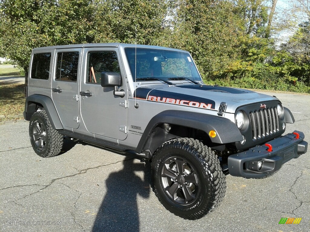 Billet Silver Metallic 2018 Jeep Wrangler Unlimited Rubicon Recon 4x4 Exterior Photo #123936793