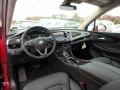Ebony 2018 Buick Envision Essence AWD Interior Color