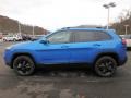 2018 Hydro Blue Pearl Jeep Cherokee High Altitude 4x4  photo #2