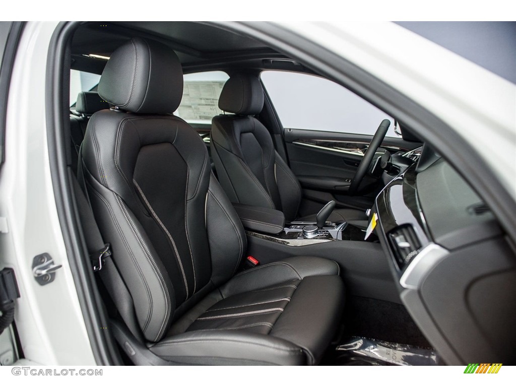 2018 5 Series 540i Sedan - Alpine White / Black photo #2