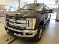 Shadow Black - F250 Super Duty Lariat Crew Cab 4x4 Photo No. 4