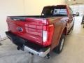 2017 Ruby Red Ford F250 Super Duty Lariat Crew Cab 4x4  photo #2