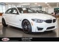 2018 Alpine White BMW M3 Sedan  photo #1