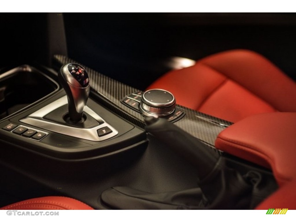 2018 M3 Sedan - Alpine White / Sakhir Orange/Black photo #7