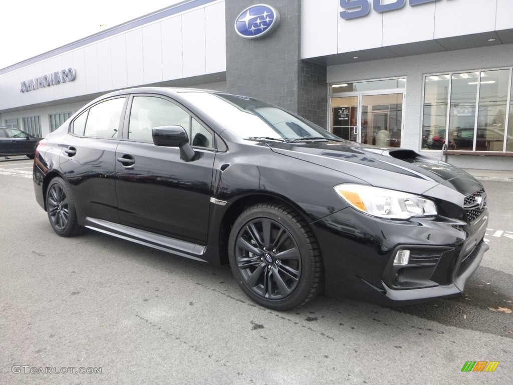 2018 WRX  - Crystal Black Silica / Carbon Black photo #1
