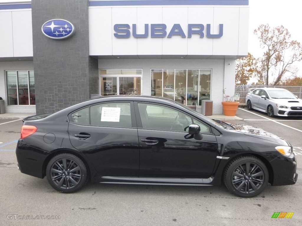 Crystal Black Silica 2018 Subaru WRX Standard WRX Model Exterior Photo #123940823