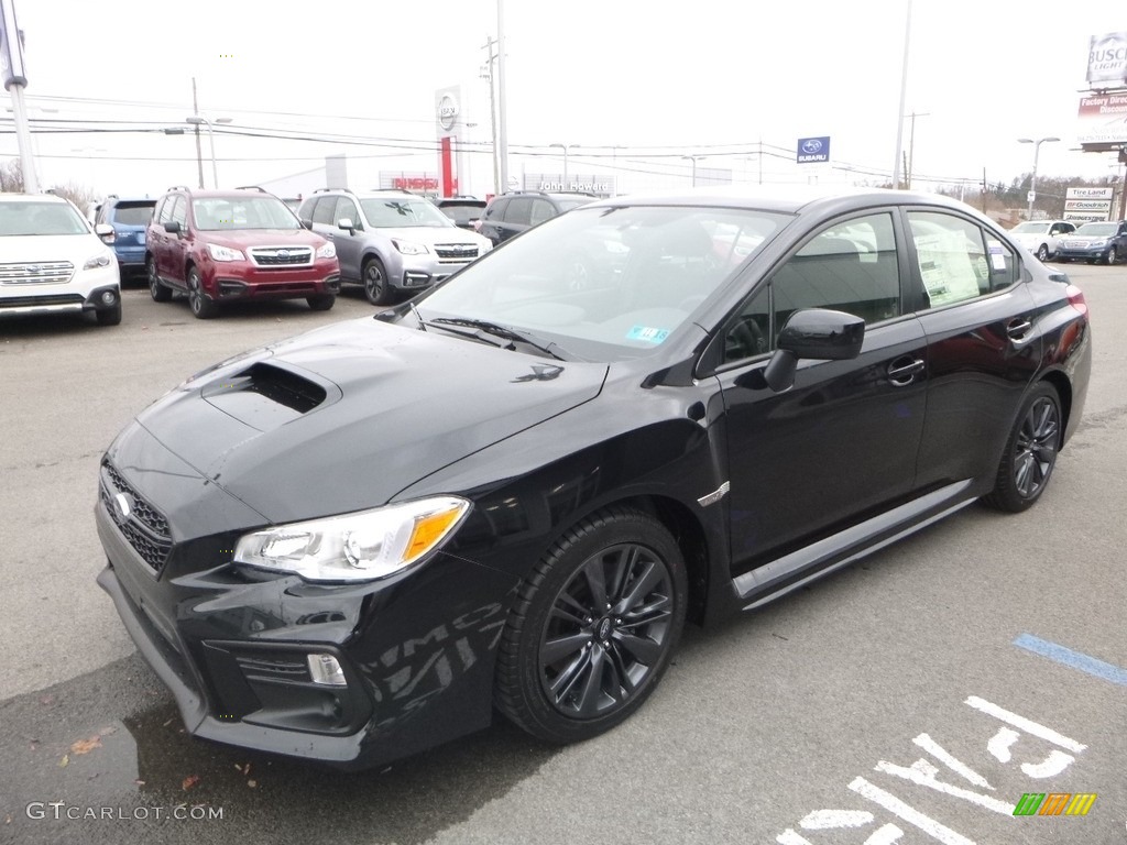 Crystal Black Silica 2018 Subaru WRX Standard WRX Model Exterior Photo #123940945
