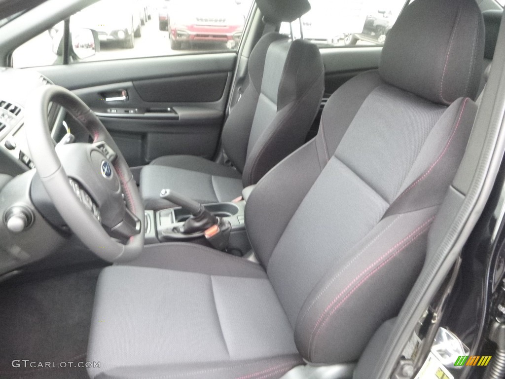 2018 Subaru WRX Standard WRX Model Front Seat Photo #123941104