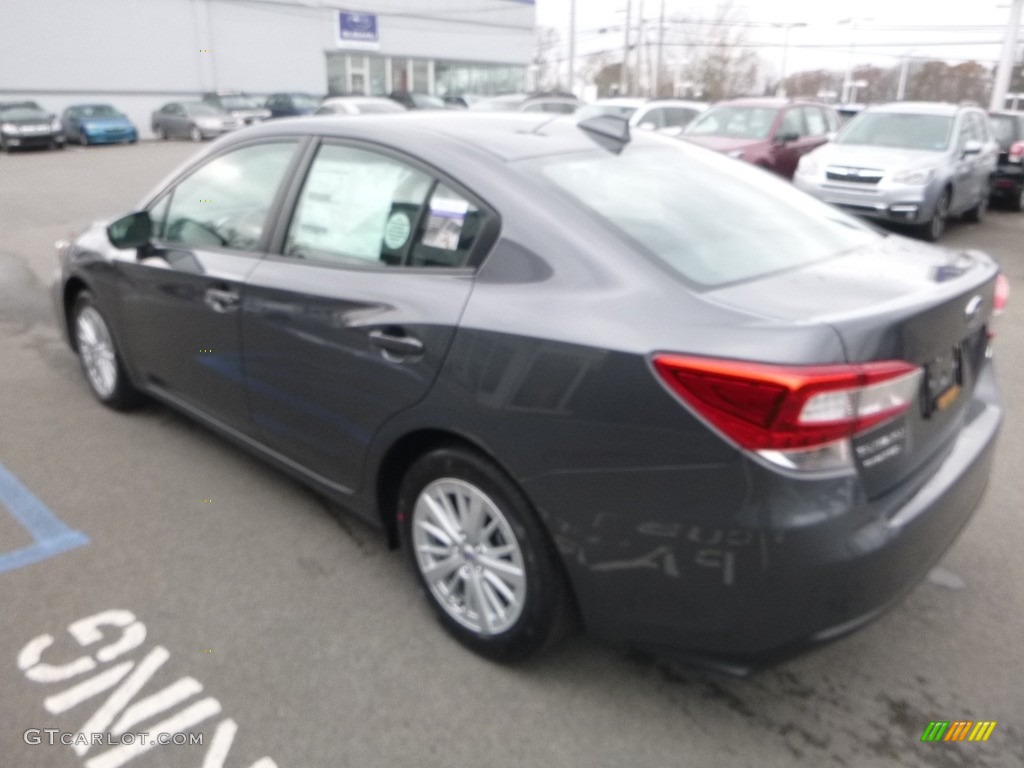 2018 Impreza 2.0i Premium 4-Door - Magnetite Gray Metallic / Black photo #6