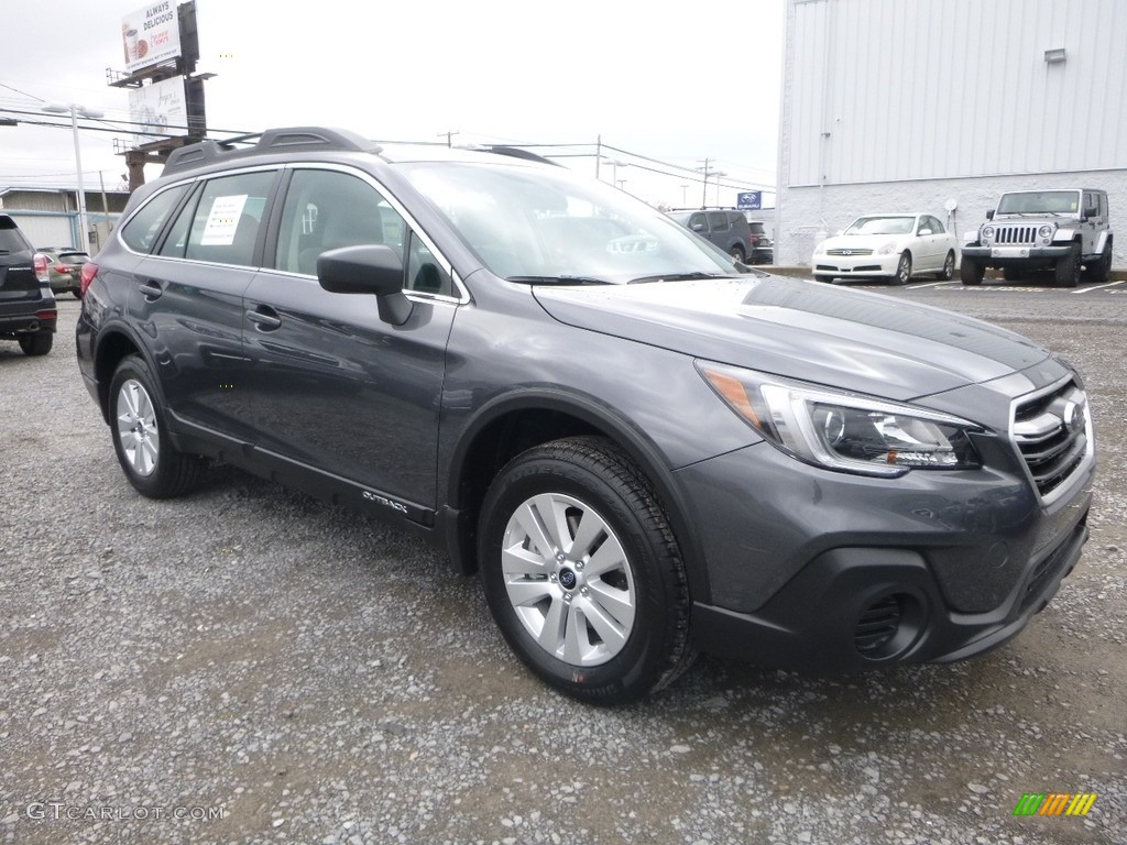 2018 Outback 2.5i - Magnetite Gray Metallic / Black photo #1