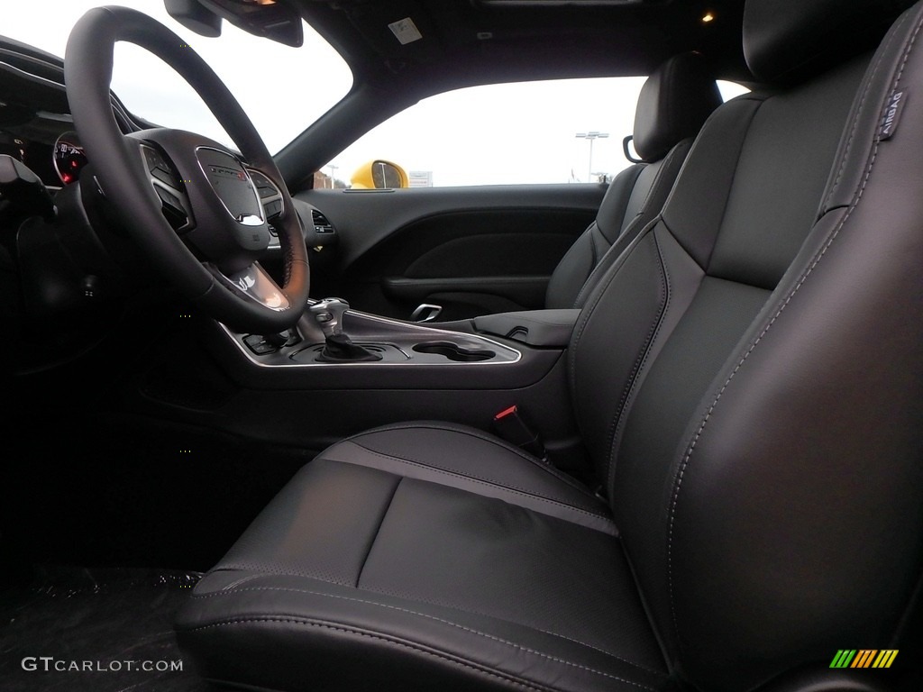 Black Interior 2018 Dodge Challenger GT AWD Photo #123943675