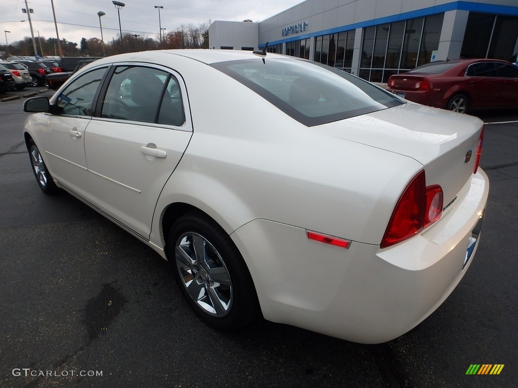 2011 Malibu LT - White Diamond Tricoat / Ebony photo #4
