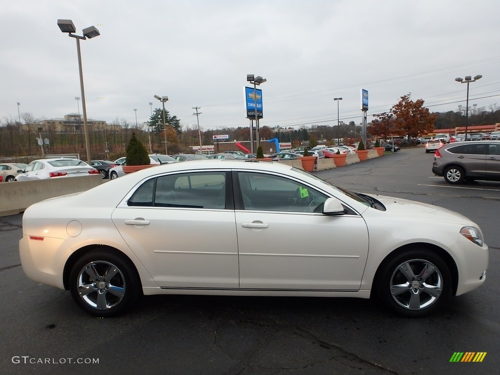 2011 Malibu LT - White Diamond Tricoat / Ebony photo #9