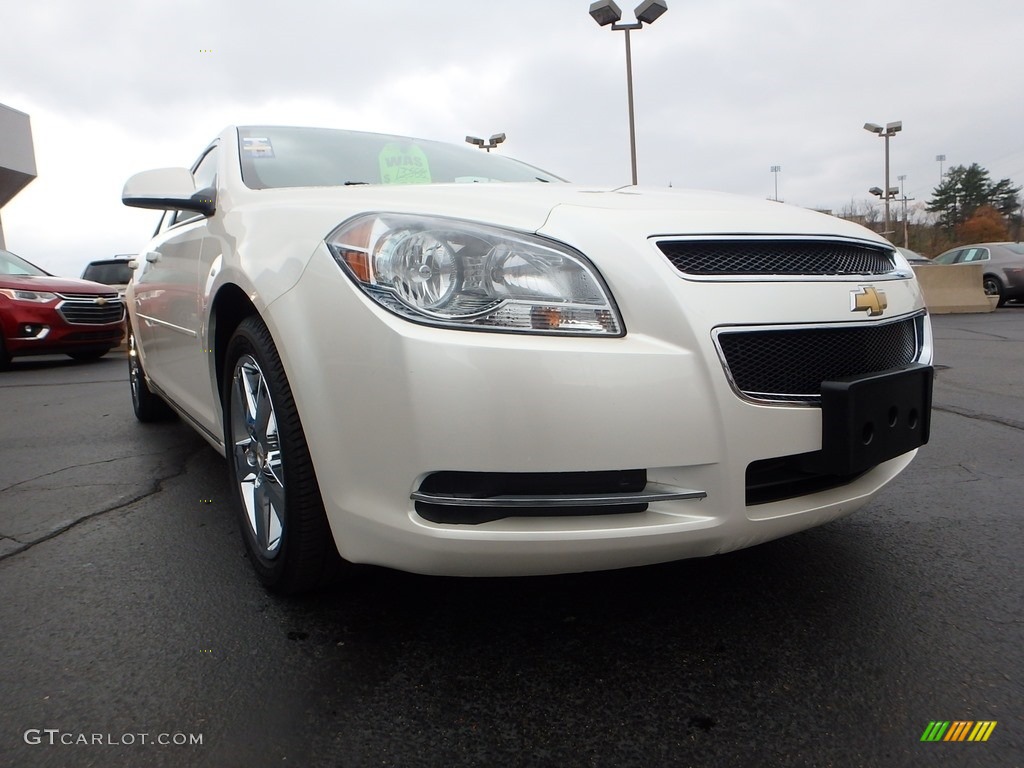 2011 Malibu LT - White Diamond Tricoat / Ebony photo #11