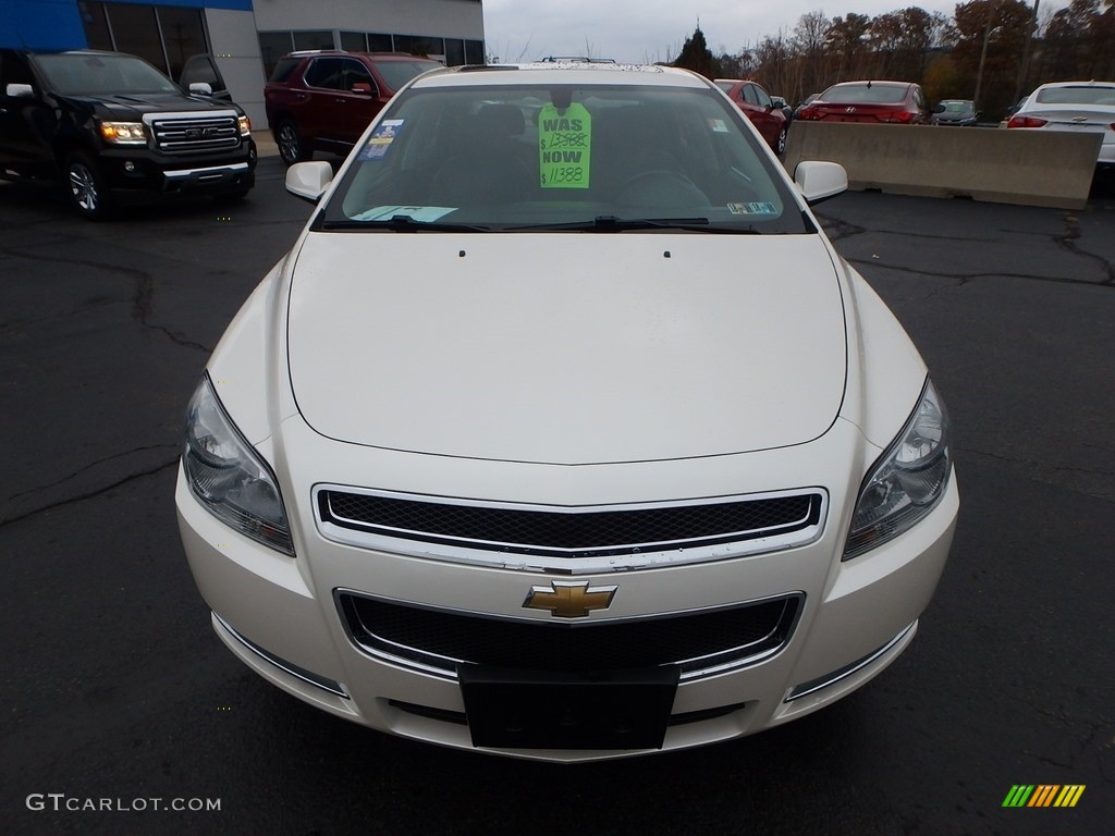 2011 Malibu LT - White Diamond Tricoat / Ebony photo #12