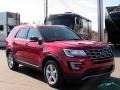 2017 Ruby Red Ford Explorer XLT 4WD  photo #8