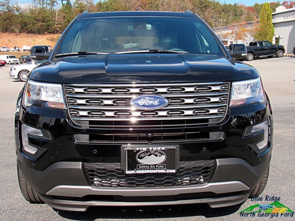 2017 Explorer Limited 4WD - Shadow Black / Ebony Black photo #9