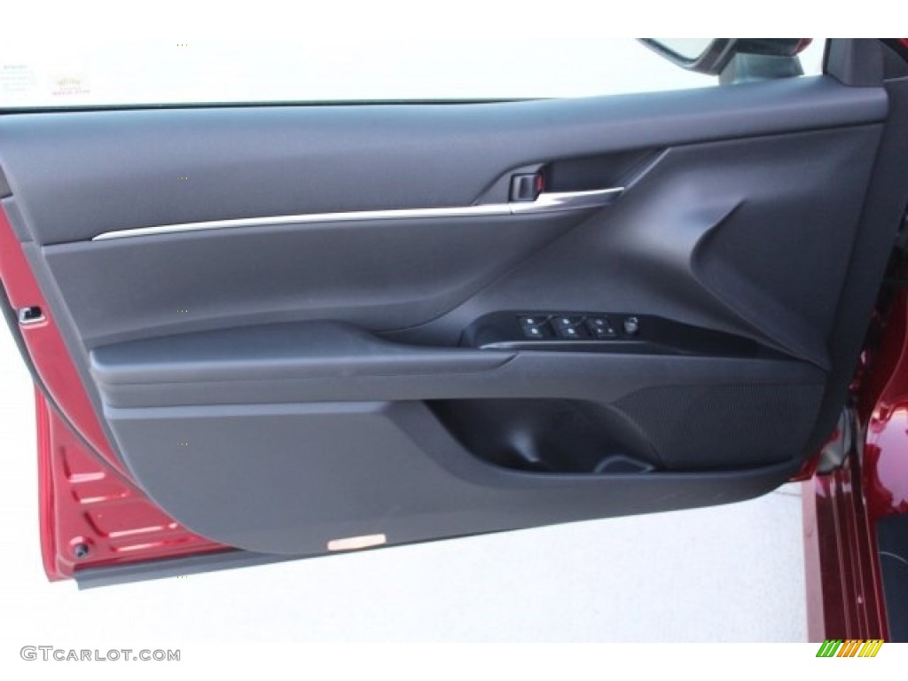 2018 Camry LE - Ruby Flare Pearl / Black photo #8