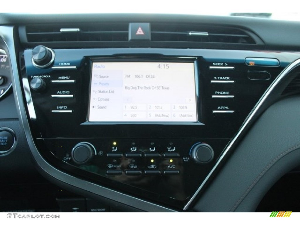 2018 Camry LE - Ruby Flare Pearl / Black photo #13