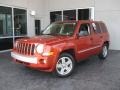 2008 Sunburst Orange Pearl Jeep Patriot Limited  photo #1