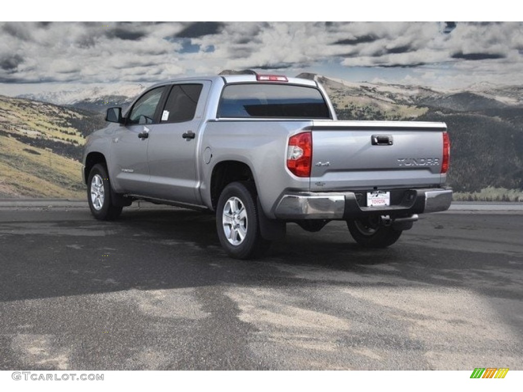 2018 Tundra SR5 CrewMax 4x4 - Silver Sky Metallic / Black photo #3