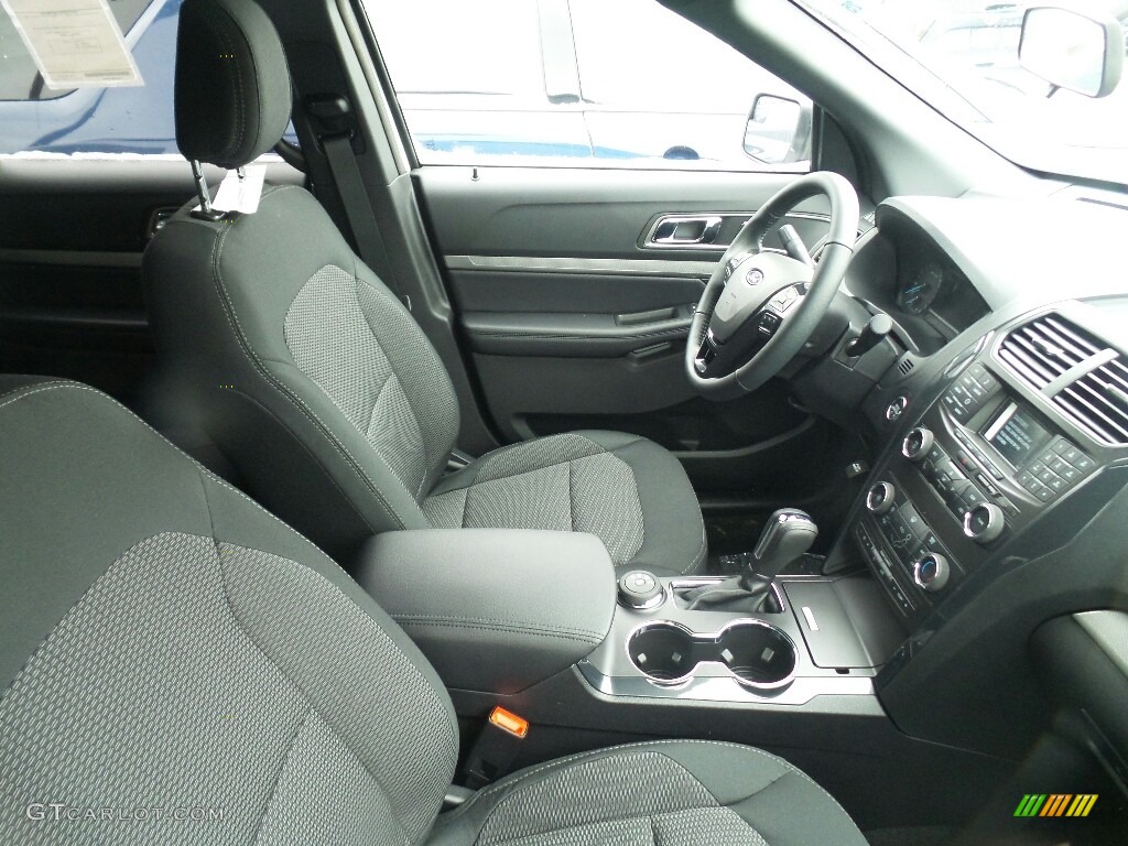 2018 Explorer XLT 4WD - Oxford White / Ebony Black photo #4