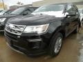 2018 Shadow Black Ford Explorer XLT 4WD  photo #1