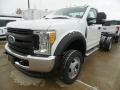 Oxford White 2017 Ford F550 Super Duty XL Regular Cab 4x4 Chassis