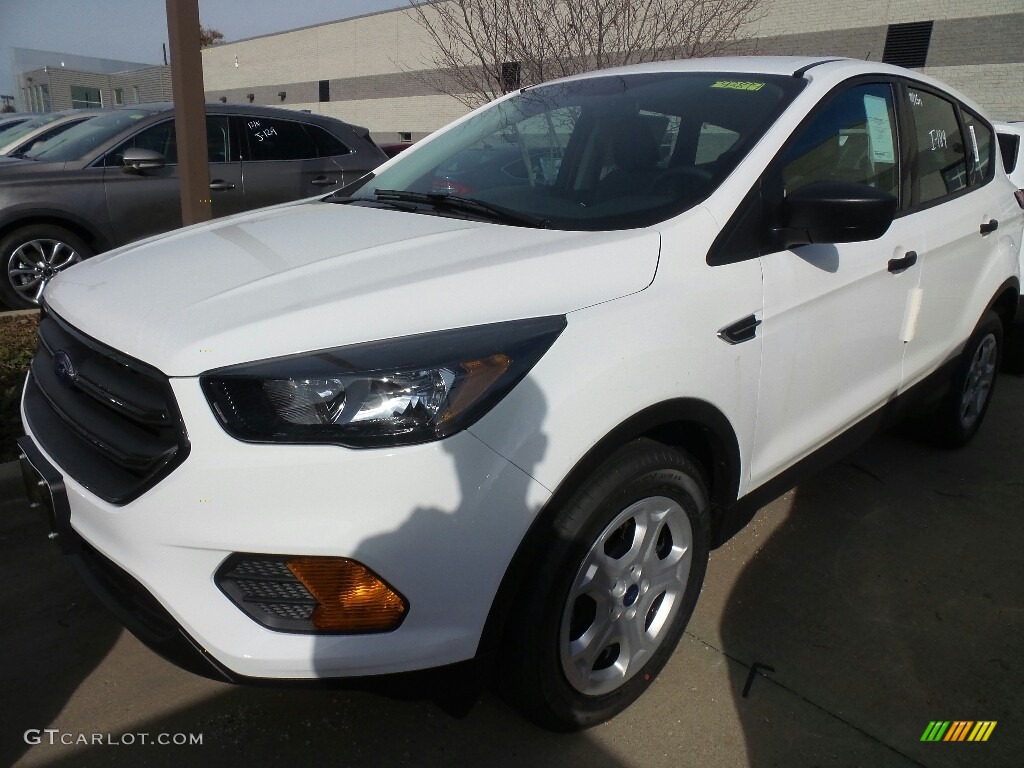 2018 Escape S - Oxford White / Charcoal Black photo #1