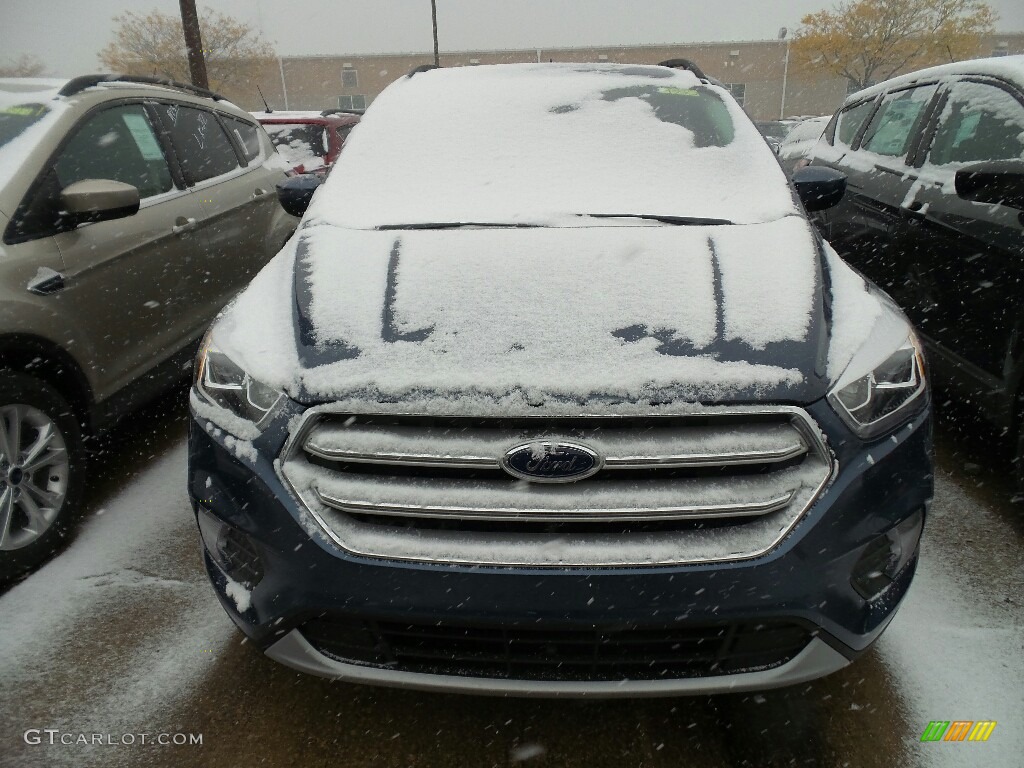 2018 Escape SEL - Blue Metallic / Charcoal Black photo #2